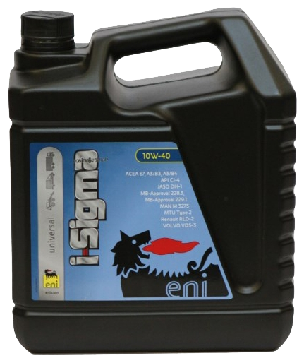 Моторное масло Eni i-Sigma universal 10W-40, 4л